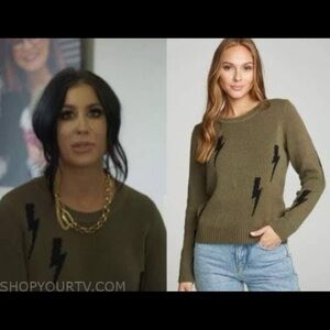 Chaser lightning bolt sweater